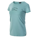 Жіноча футболка HI-TEC LADY VANDRA-DUSTY TURQUOISE