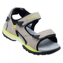 Сандалі дитячі HI-TEC MALENI JR-BLACK/SAND/LIME YELL