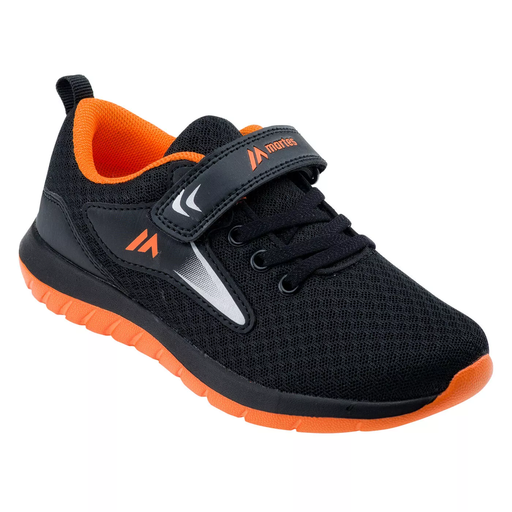 Дитячі кросівки MARTES MASYLI JR-BLACK/ORANGE/SILVER