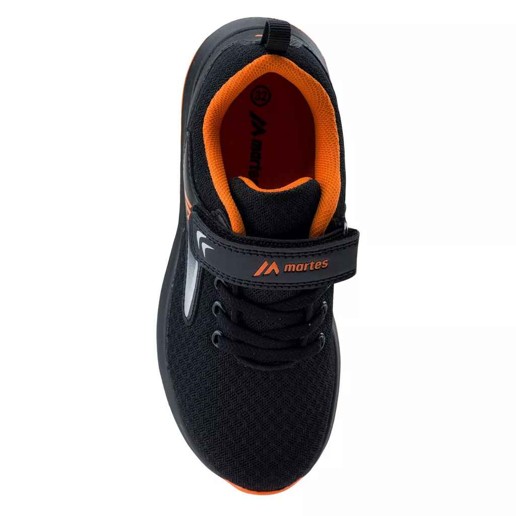 Дитячі кросівки MARTES MASYLI JR-BLACK/ORANGE/SILVER