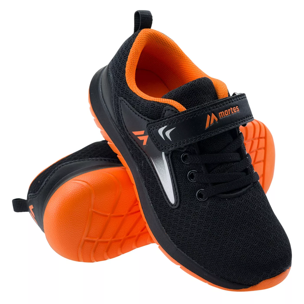Дитячі кросівки MARTES MASYLI JR-BLACK/ORANGE/SILVER
