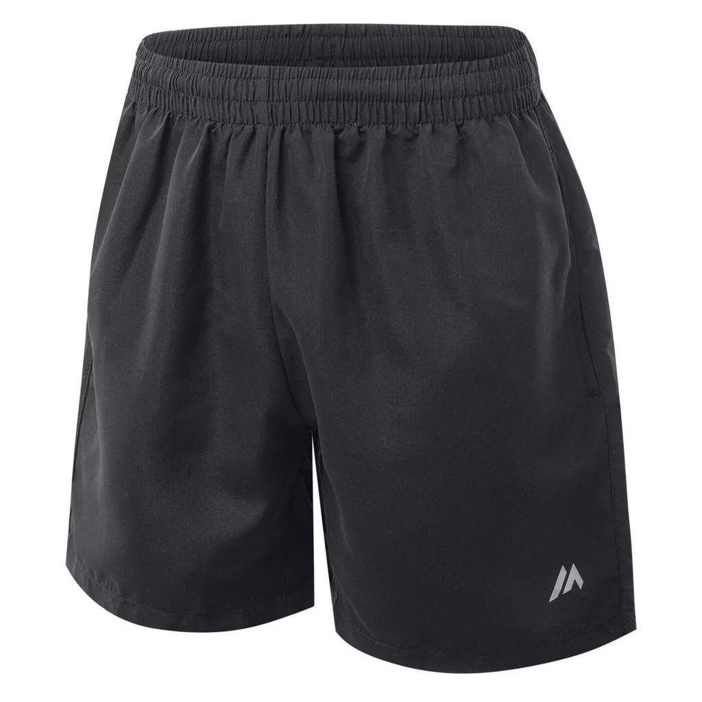 Дитячі спортивні шорти MARTES ESSENTIALS MENALI JR-BLACK