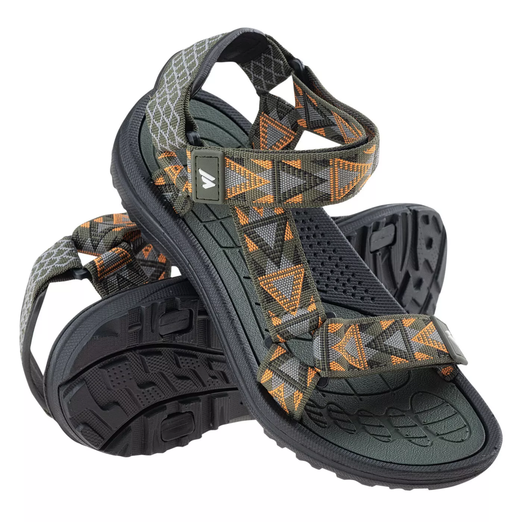 Сандалі дитячі MARTES ESSENTIALS MERCHETO TEEN-BLACK/ORANGE/GRE