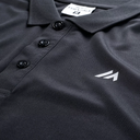 Чоловіче спортивне поло MARTES ESSENTIALS NODIM-BLACK/REFLECTIVE