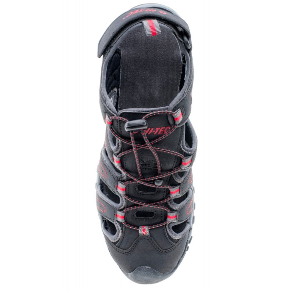 Сандалі чоловічі HI-TEC TIORE-BLACK/DARK GREY/RED