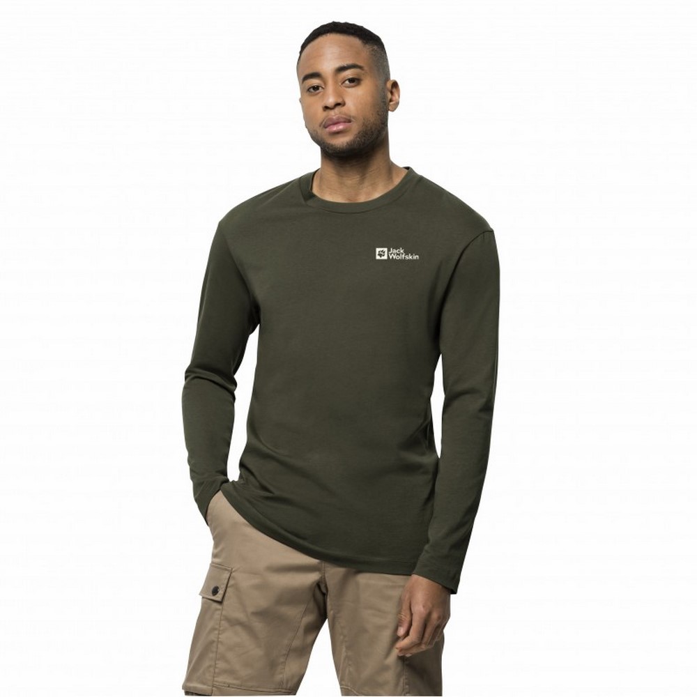 Чоловічий реглан Jack Wolfskin ESSENTIAL LONGSLEEVE M 1808821_4341