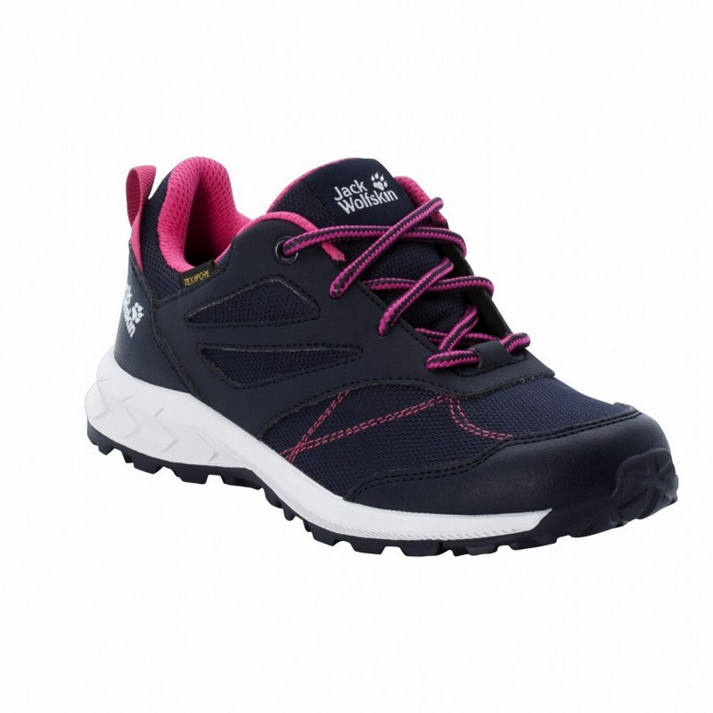 Дитячі напівчеревики Jack Wolfskin WOODLAND TEXAPORE LOW K 4042162_8333
