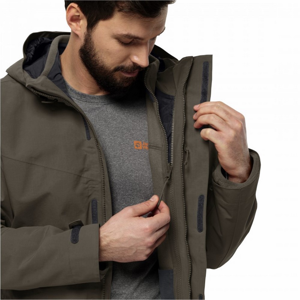Чоловіча куртка 3 в 1 Jack Wolfskin ALTENBERG 3IN1 JKT M 1115301_5719