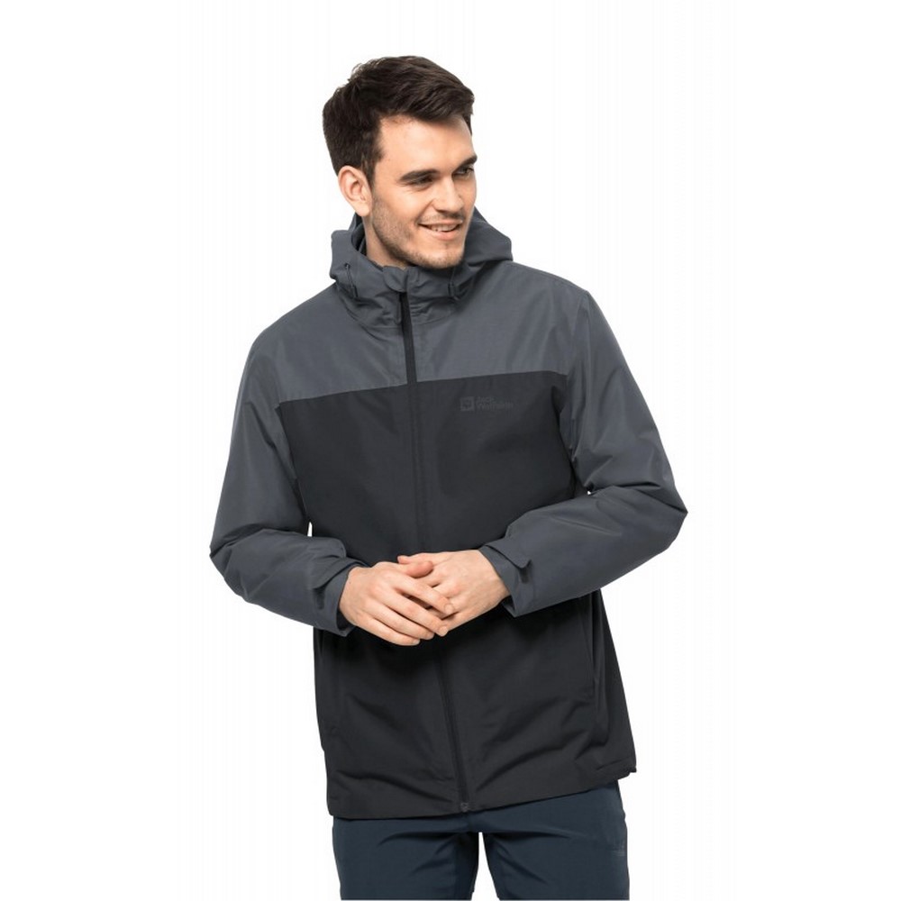 Чоловіча куртка 3 в 1 Jack Wolfskin TAUBENBERG 3IN1 JKT M 1115311_6350