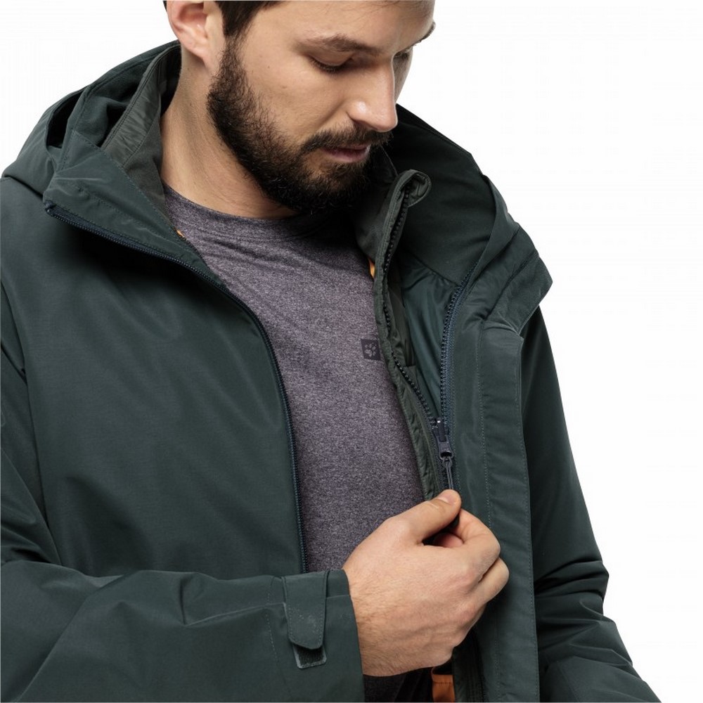 Чоловіча прошита куртка Jack Wolfskin LAPAWA INS JKT M 1207731_4161