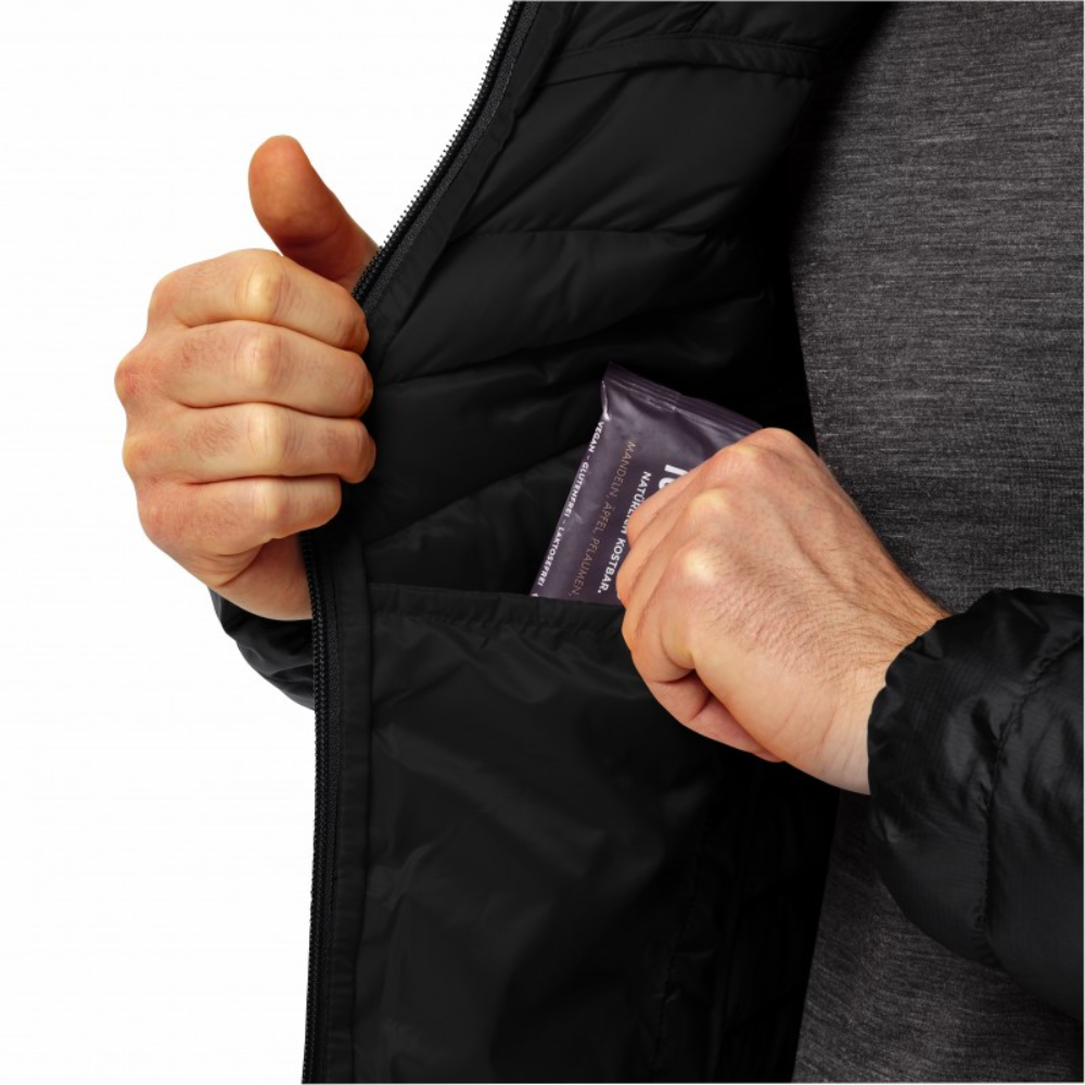 Пуховик чоловічий прошитий Jack Wolfskin PASSAMANI DOWN HOODY M 1207241_6350
