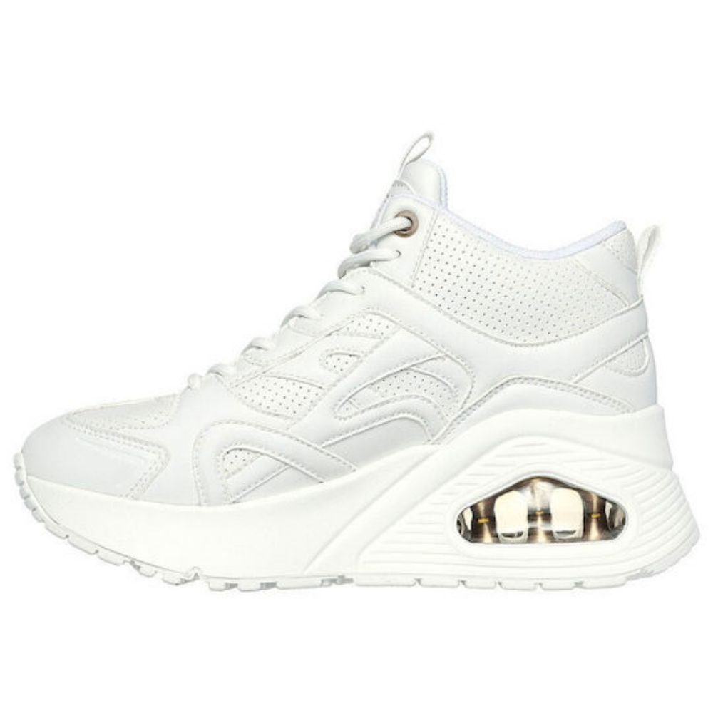Жіночі черевики Skechers Uno Hi Her Friends 155680 WHT