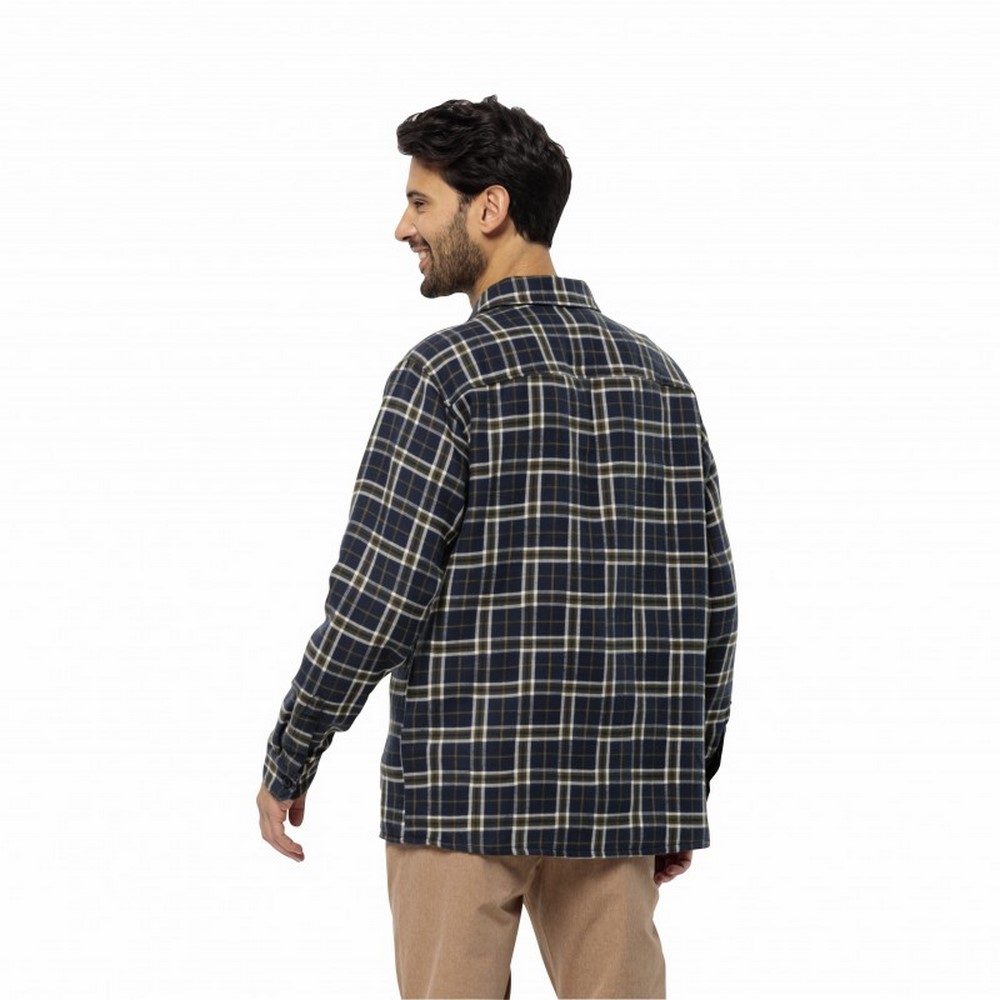 Чоловіча сорочка з довгим рукавом Jack Wolfskin MORGENLUFT SHIRT M 1403941_8445