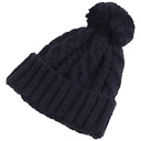 Шапка New Balance Lux Knit Pom LAH23118BK