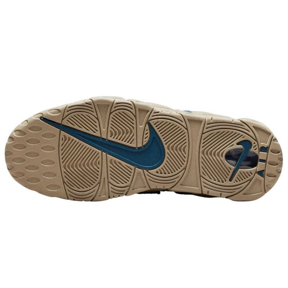 Чоловічі повсякденні кросівки NIKE Air More Uptempo 96 Limestone Beige Blue DV6993-200