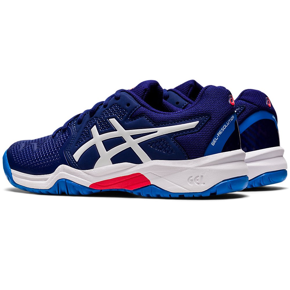 Дитячі кросівки для тенісу Asics GEL-RESOLUTION 8 GS 1044A018-405