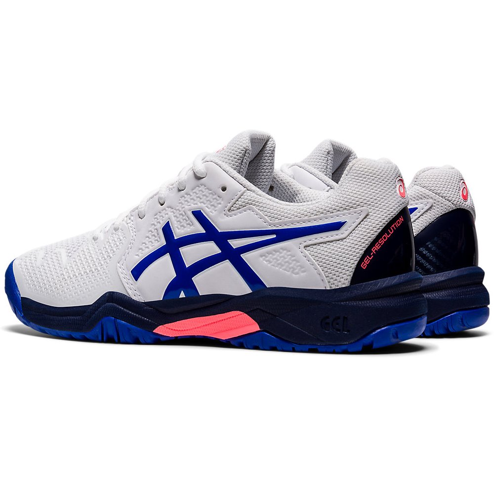 Дитячі кросівки для тенісу Asics GEL-RESOLUTION 8 GS 1044A018-107