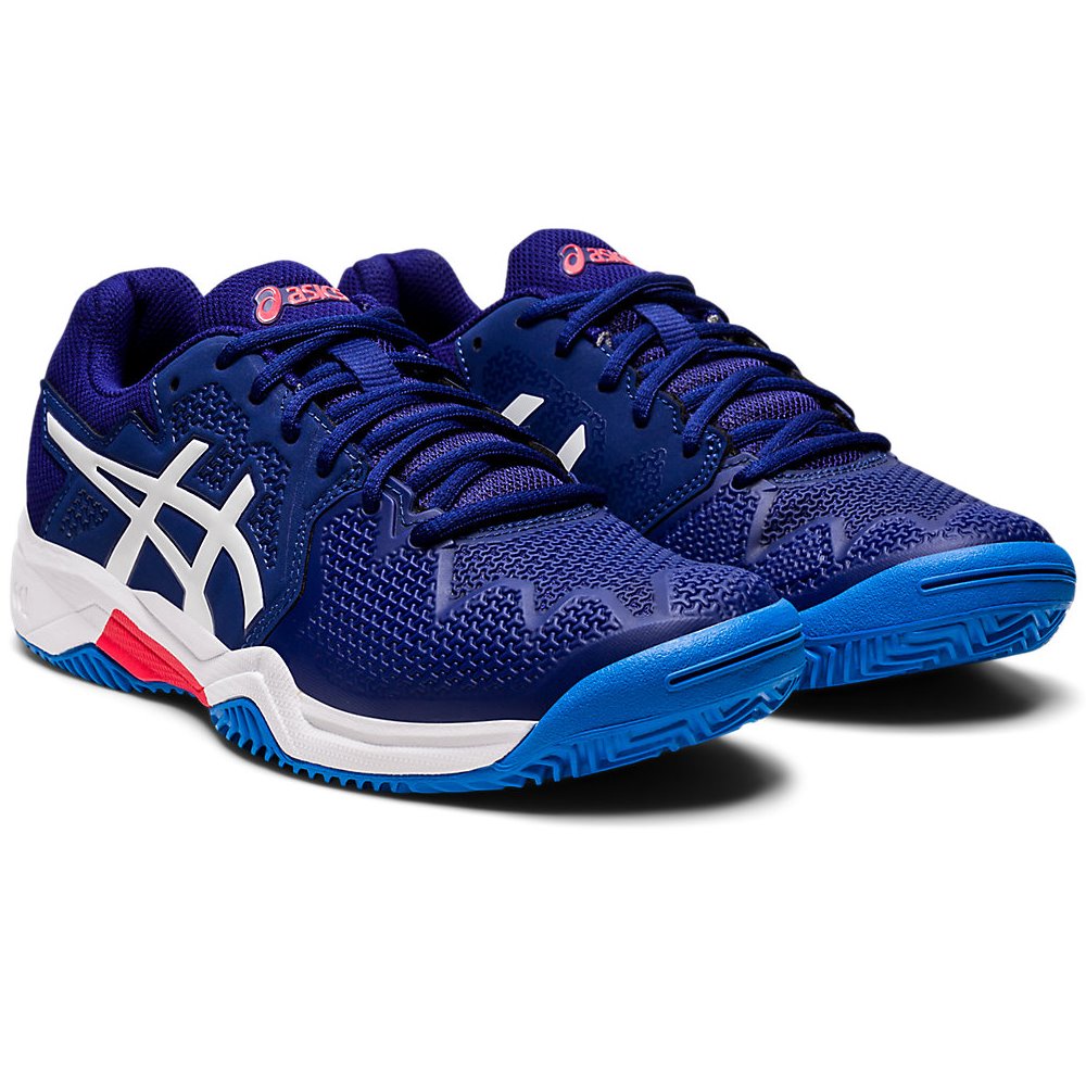 Дитячі кросівки для тенісу Asics GEL-RESOLUTION 8 CLAY GS 1044A019-405