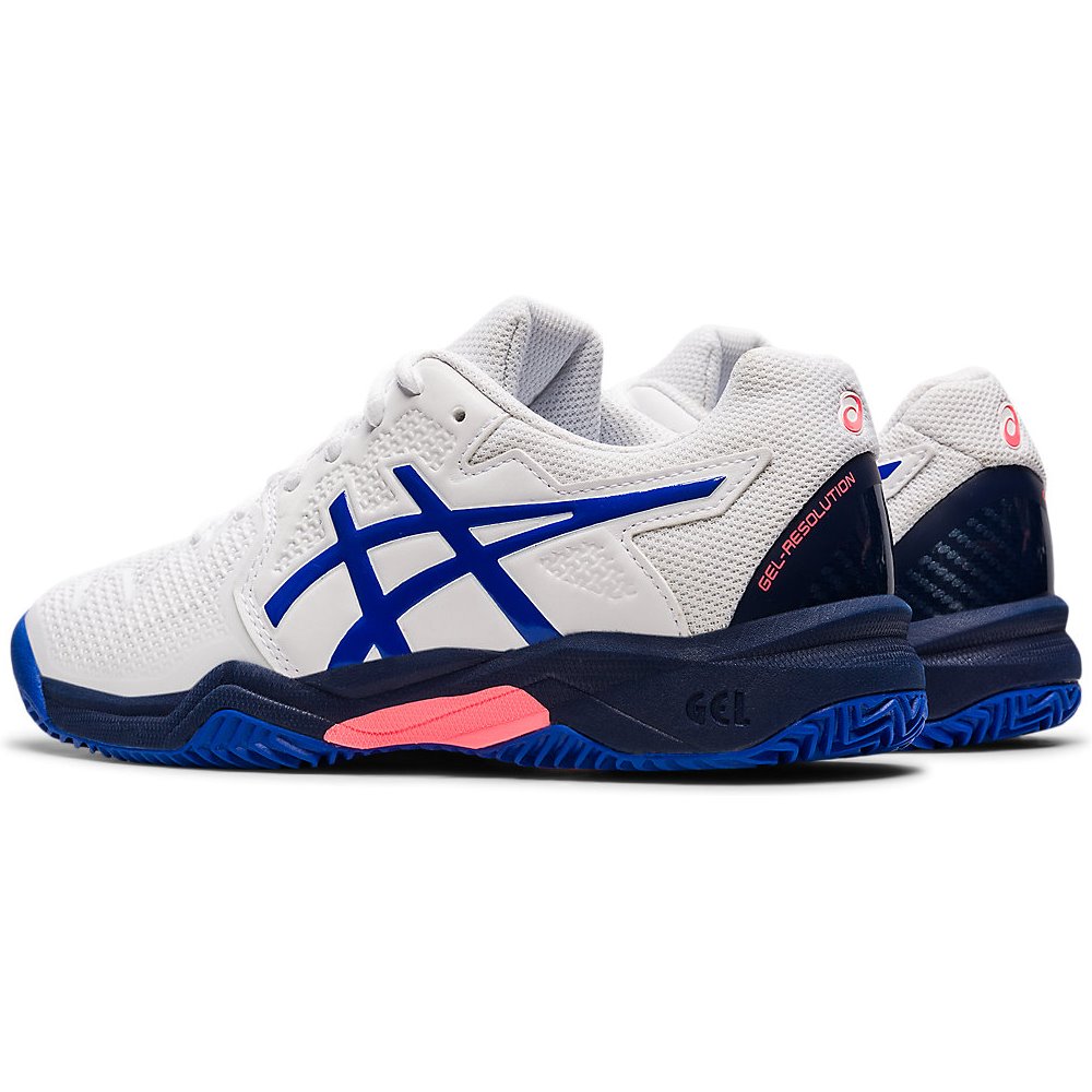 Дитячі кросівки для тенісу Asics GEL-RESOLUTION 8 CLAY GS 1044A019-107