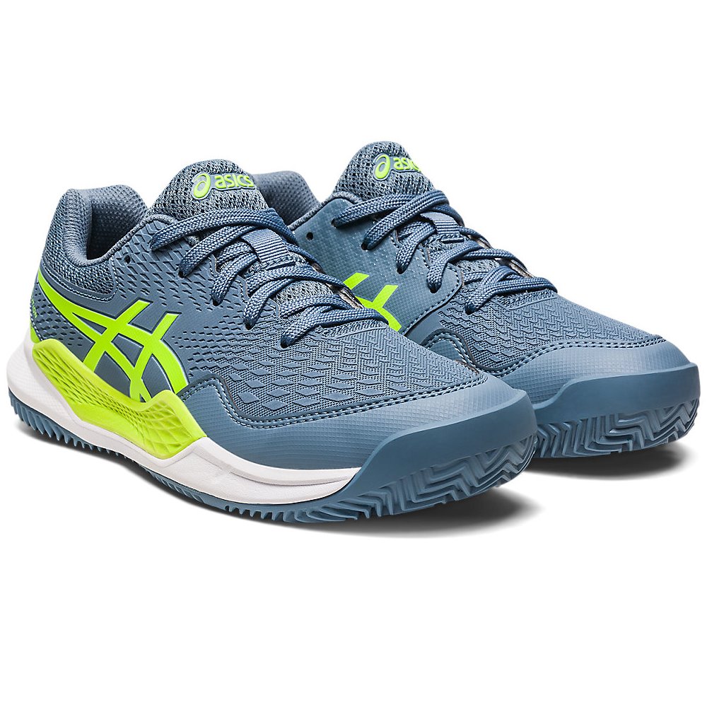 Дитячі кросівки для тенісу Asics GEL-RESOLUTION 9 GS CLAY 1044A068-400