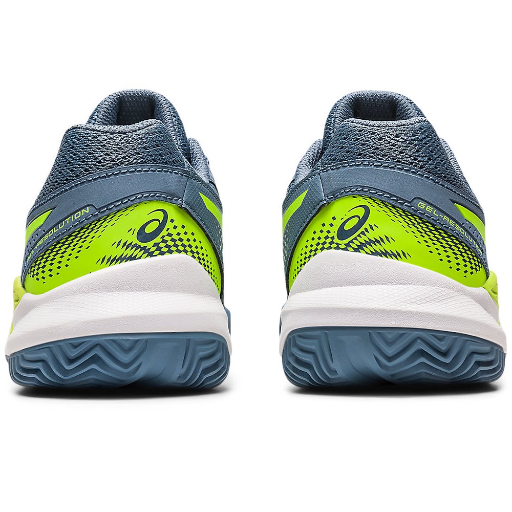 Дитячі кросівки для тенісу Asics GEL-RESOLUTION 9 GS CLAY 1044A068-400