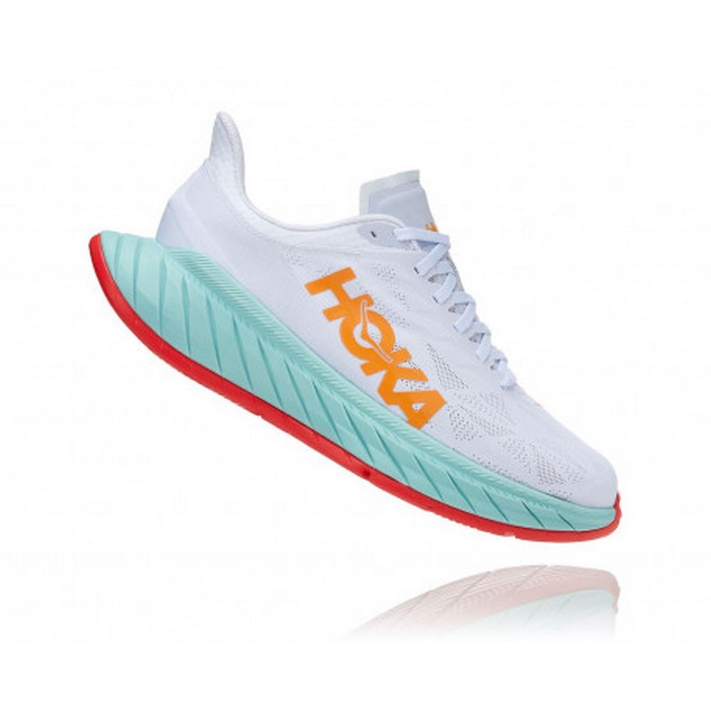 Чоловічі бігові кросівки Hoka One One M CARBON X 2 1113526-WHIT