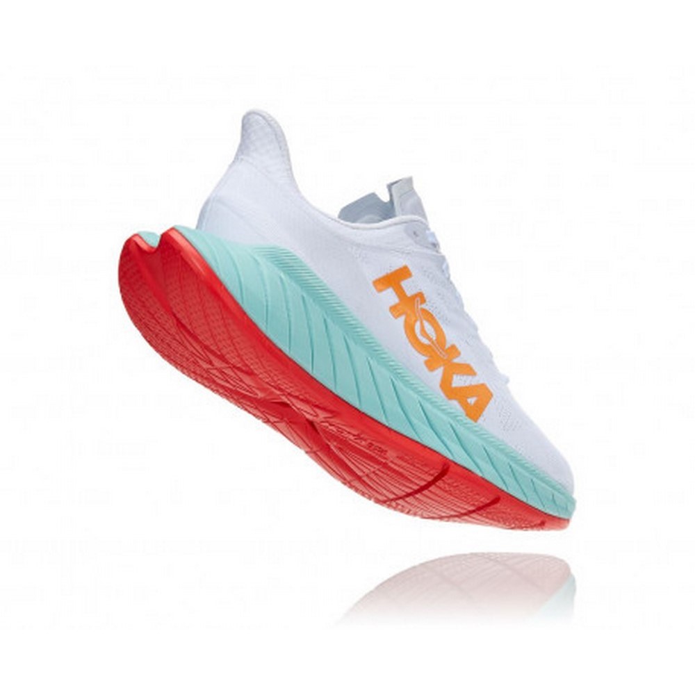 Чоловічі бігові кросівки Hoka One One M CARBON X 2 1113526-WHIT