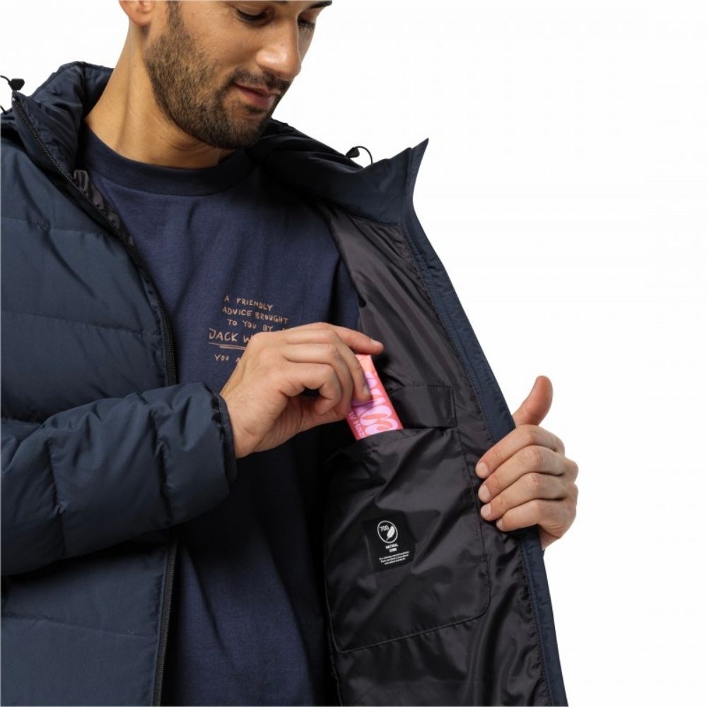 Чоловічий прошитий пуховик Jack Wolfskin COLONIUS JKT M 1207431_1010