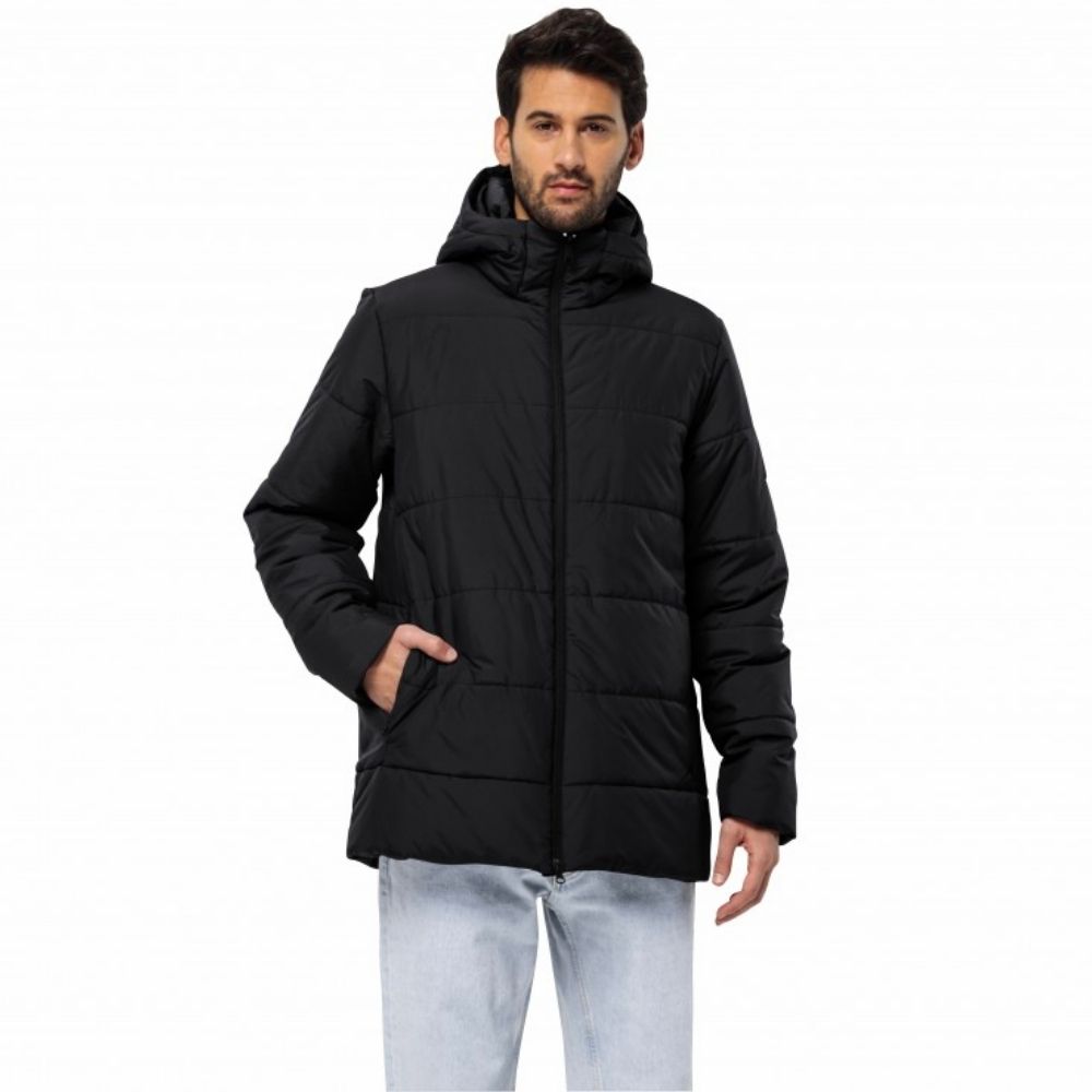 Чоловічий синтетичний пуховик Jack Wolfskin DEUTZER LONG JKT M 1207451_6000