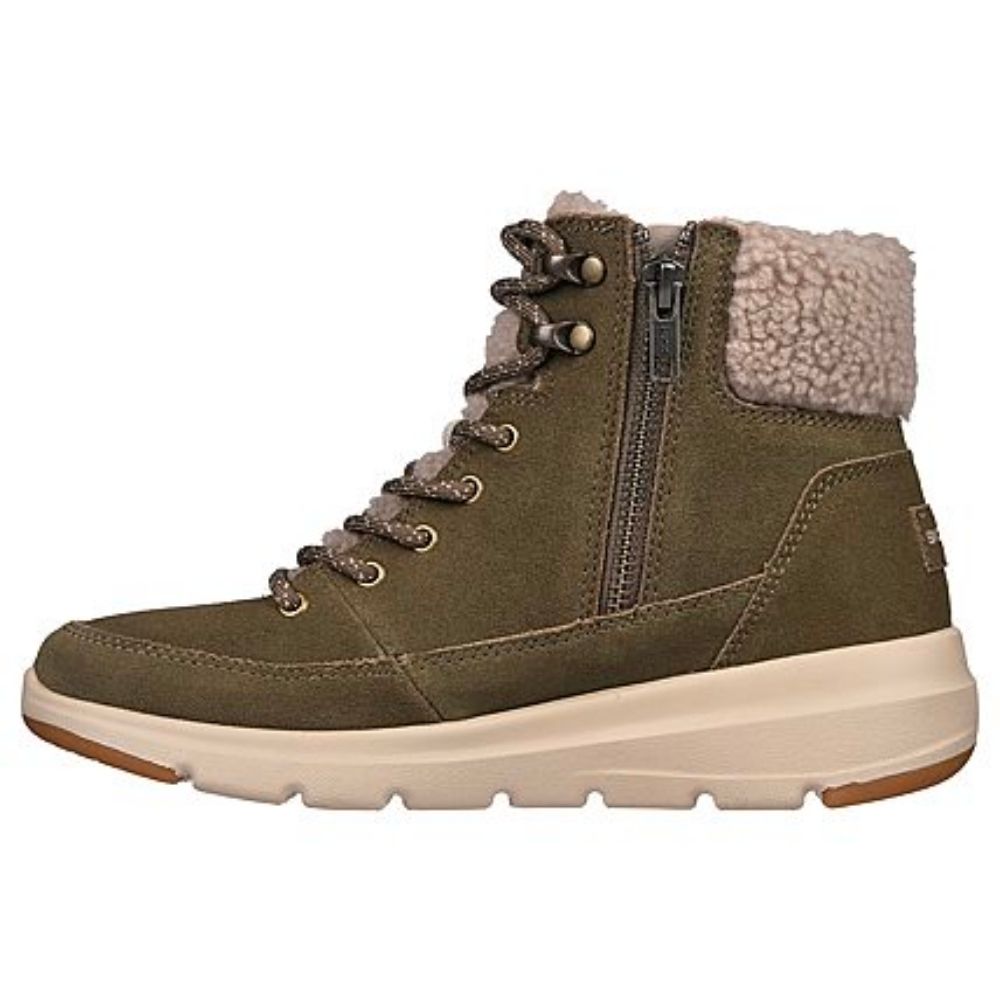 Жіночі черевики Skechers Glacial Ultra - Woodlands 16677 OLV