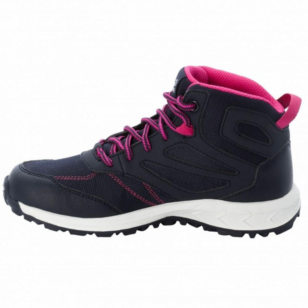 Дитячі черевики Jack Wolfskin WOODLAND TEXAPORE MID K 4042152_8333