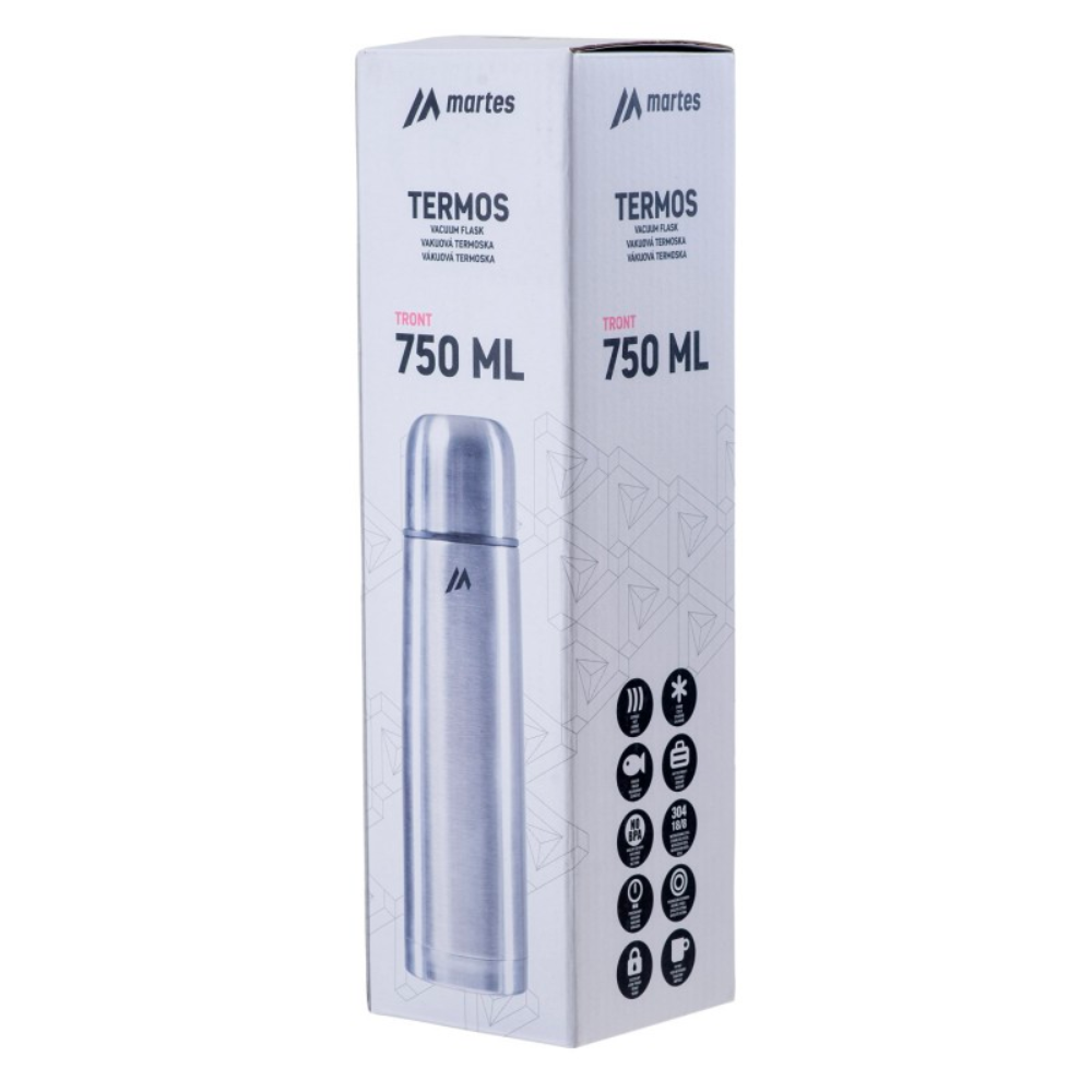 Термос Martes TRONT 700ML-SILVER/BLACK