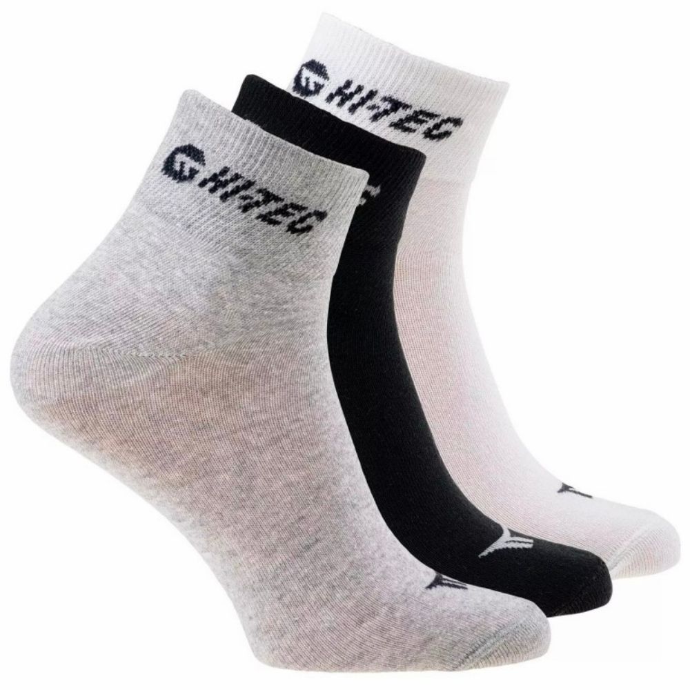 Шкарпетки Hi-Tec CHIRE PACK II-WHIT/BLK/GRE MEL