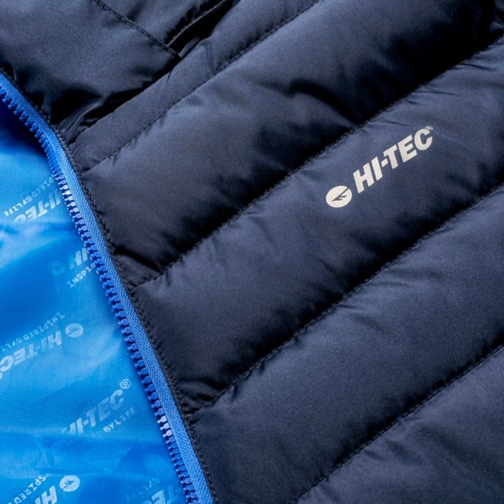Чоловіча прошита куртка Hi-Tec MICHOS-DRESS BLUES/LAPIS BLUE