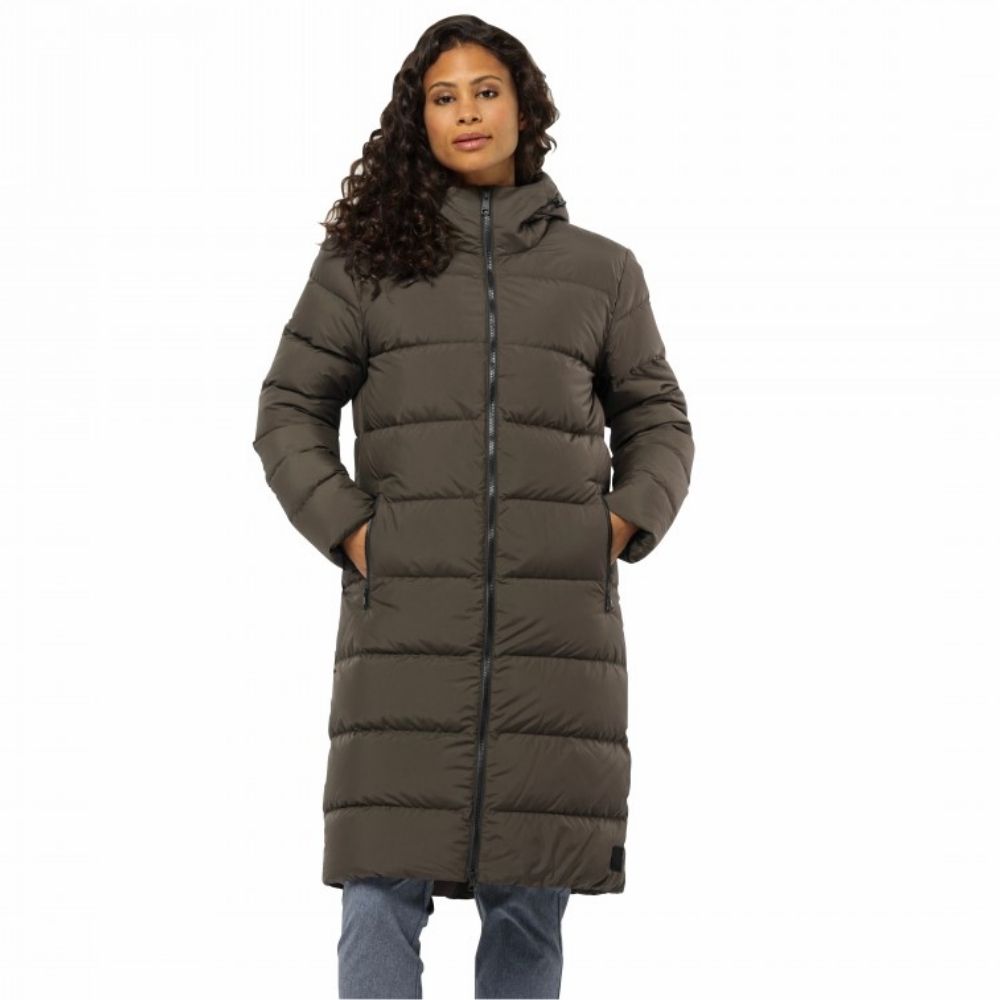 Жіноче пухове напівпальто Jack Wolfskin FROZEN PALACE COAT W 1204133_5719