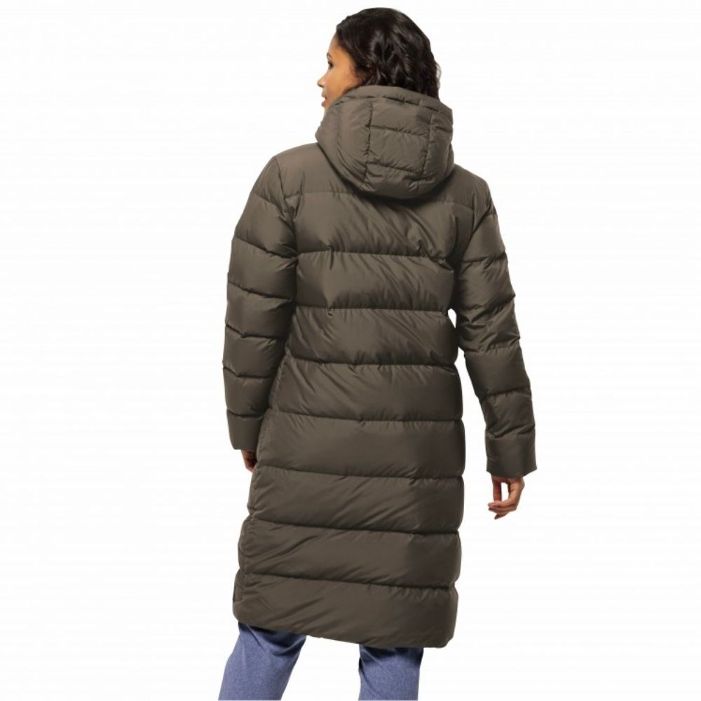 Жіноче пухове напівпальто Jack Wolfskin FROZEN PALACE COAT W 1204133_5719