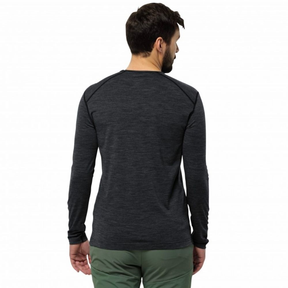 Чоловіча фуфайка Jack Wolfskin KAMMWEG L/S M 1809461_6350