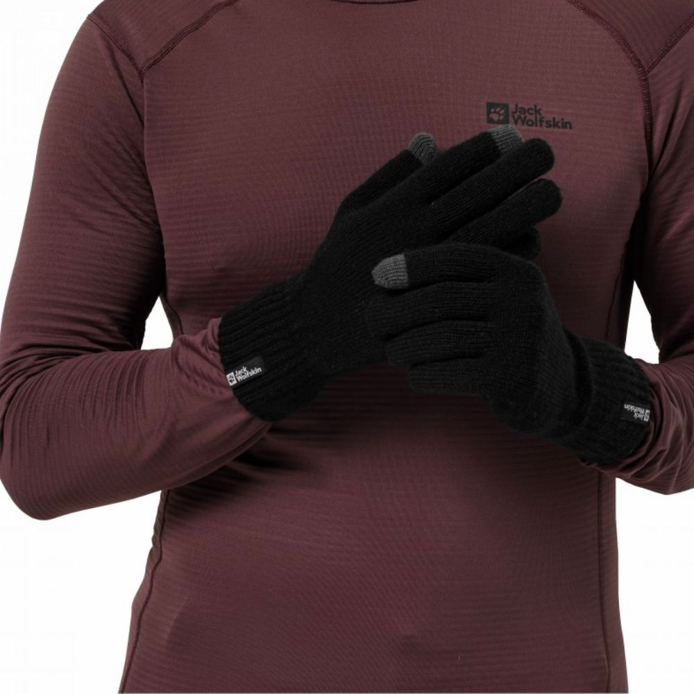 Чоловічі рукавички Jack Wolfskin RIB GLOVE 1911681_6000