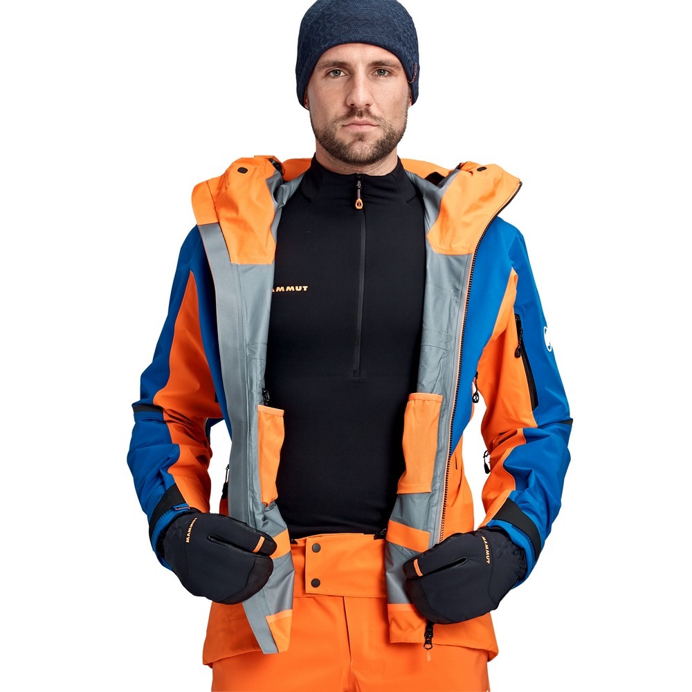 Чоловіча куртка для туризму Mammut Nordwand Pro HS Hooded Jacket Men 1010-28050-ARUM