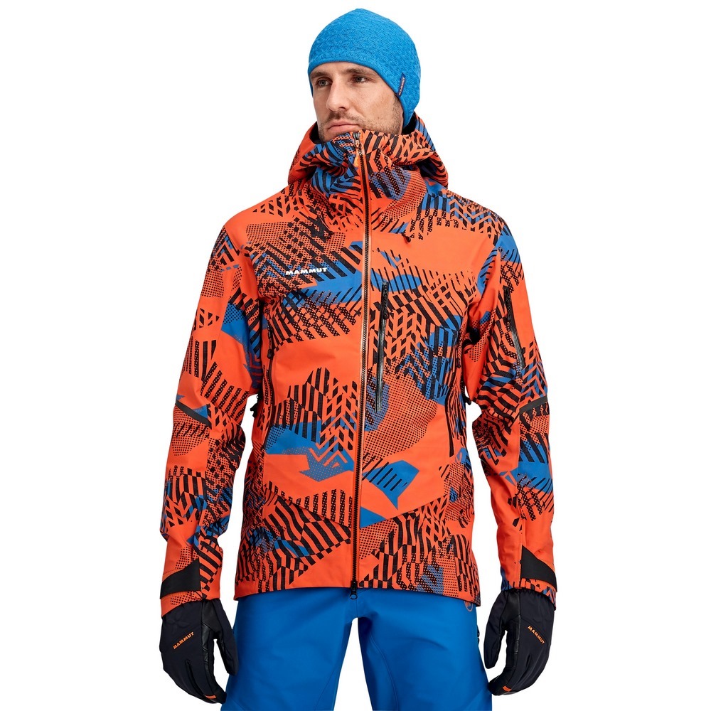 Чоловіча куртка для туризму Mammut Nordwand Visiflage HS Hooded Jacket Men 1010-28090-ARUM