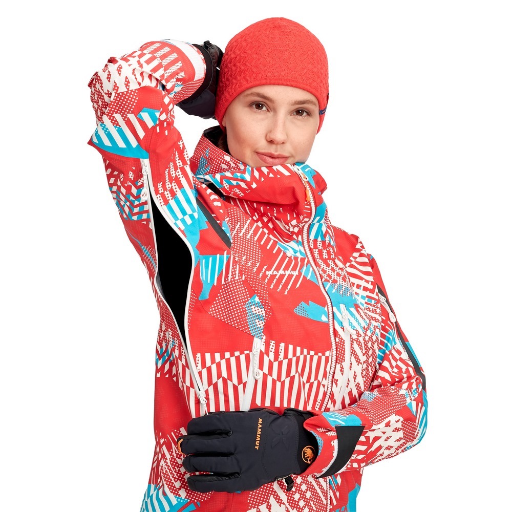 Жіноча куртка для туризму Mammut Nordwand Visiflage HS Hooded Jacket Women 1010-28100-AZAL