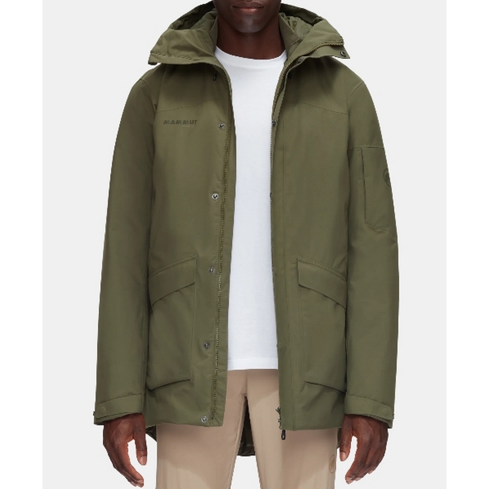 Чоловіча куртка для туризму Mammut Chamuera HS Thermo Hooded Parka Men 1010-29030-IGUA