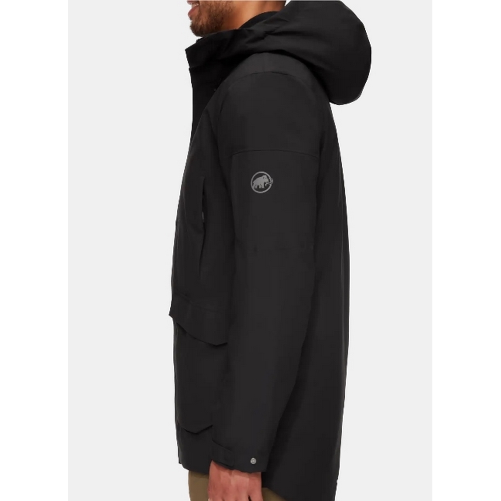 Чоловіча куртка для туризму Mammut Chamuera HS Thermo Hooded Parka Men 1010-29030-BLAC