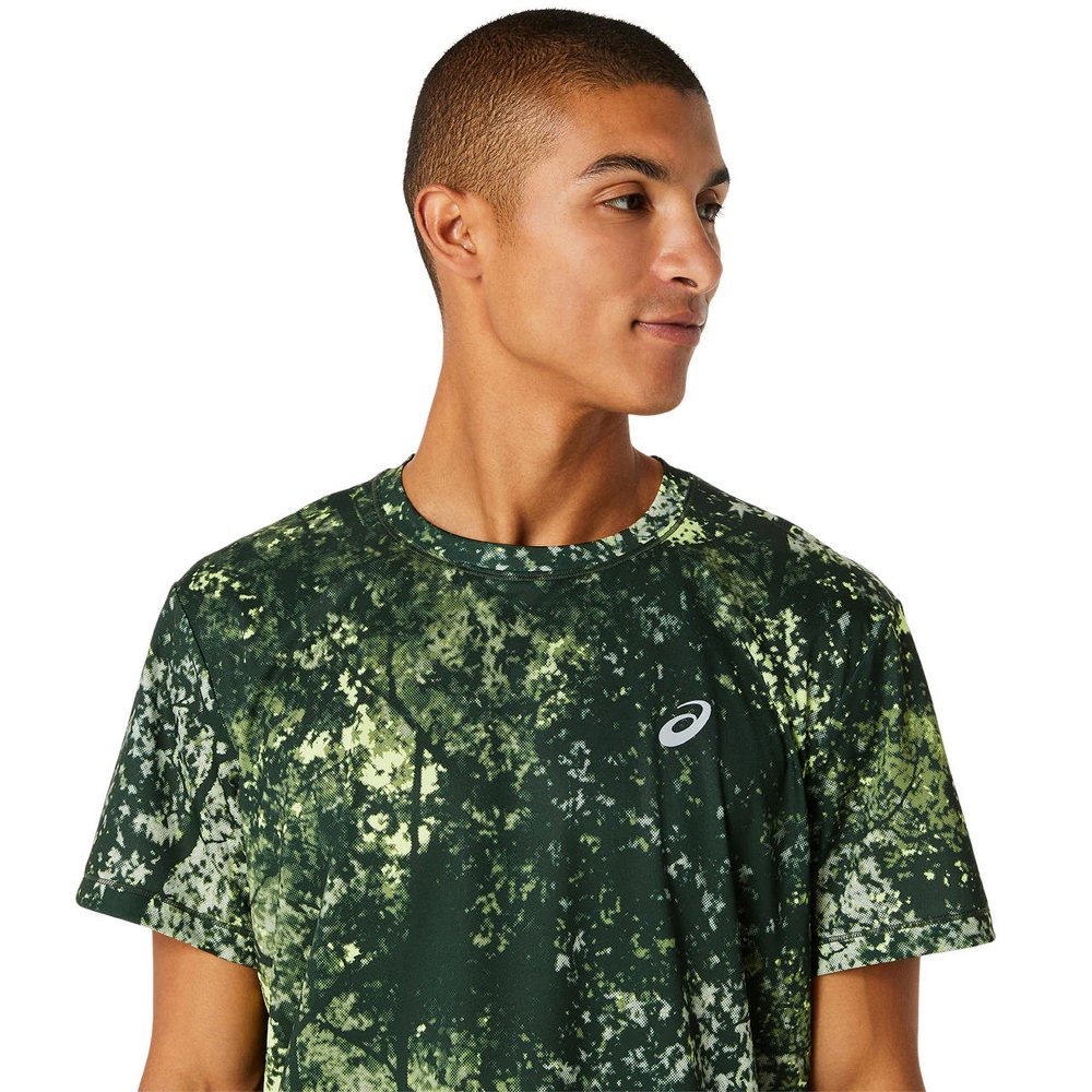 Чоловіча спортивна футболка Asics ALL OVER PRINT SS TOP 2011C885-300