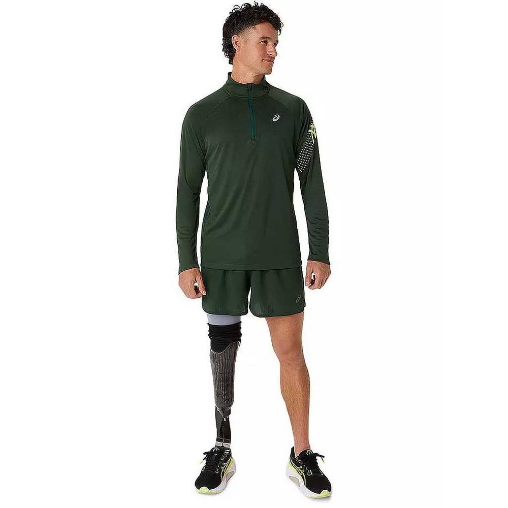 Чоловічий лонгслів Asics ICON LS 1/2 ZIP 2011C732-304