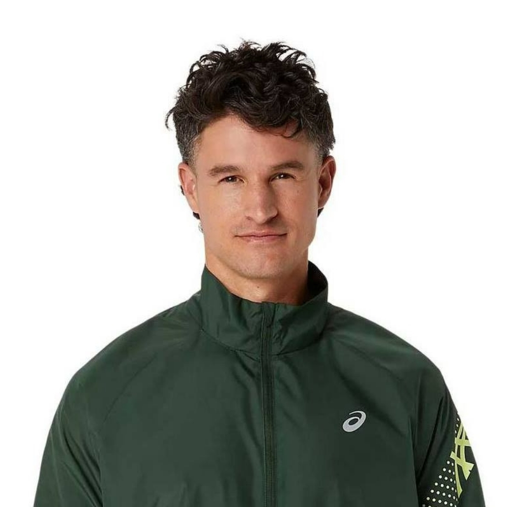 Чоловіча куртка для бігу Asics ICON JACKET 2011C733-300