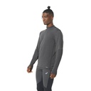 Чоловіча куртка для бігу Asics METARUN MOCK NECK LS TOP 2011C873-BLACK