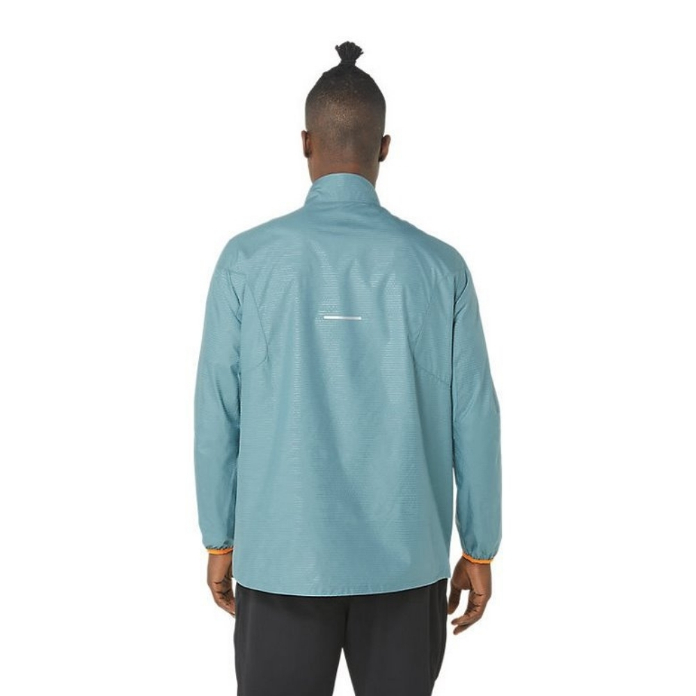 Чоловіча куртка для бігу Asics LITE-SHOW JACKET 2011C875-FOGG