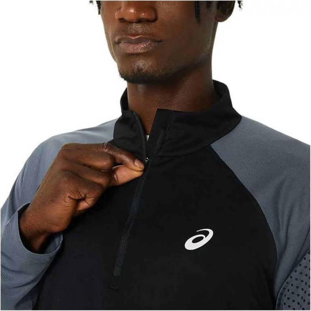 Чоловічий лонгслів Asics ICON LS 1/2 ZIP 2011C732-001
