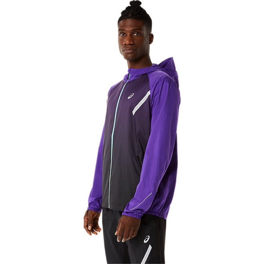 Чоловіча куртка для бігу Asics LITE-SHOW JACKET 2011C111-500
